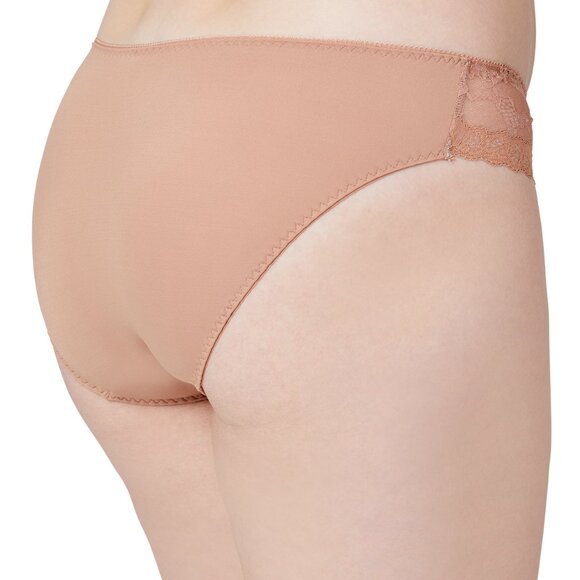 Set of 3! Panties 2XL Briefs Bramour Nolita 2XL FITS 33-34" Waist Low Cut Nude - Picture 3 of 16